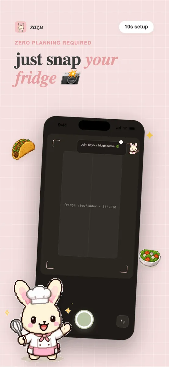 Sazu — scan your fridge